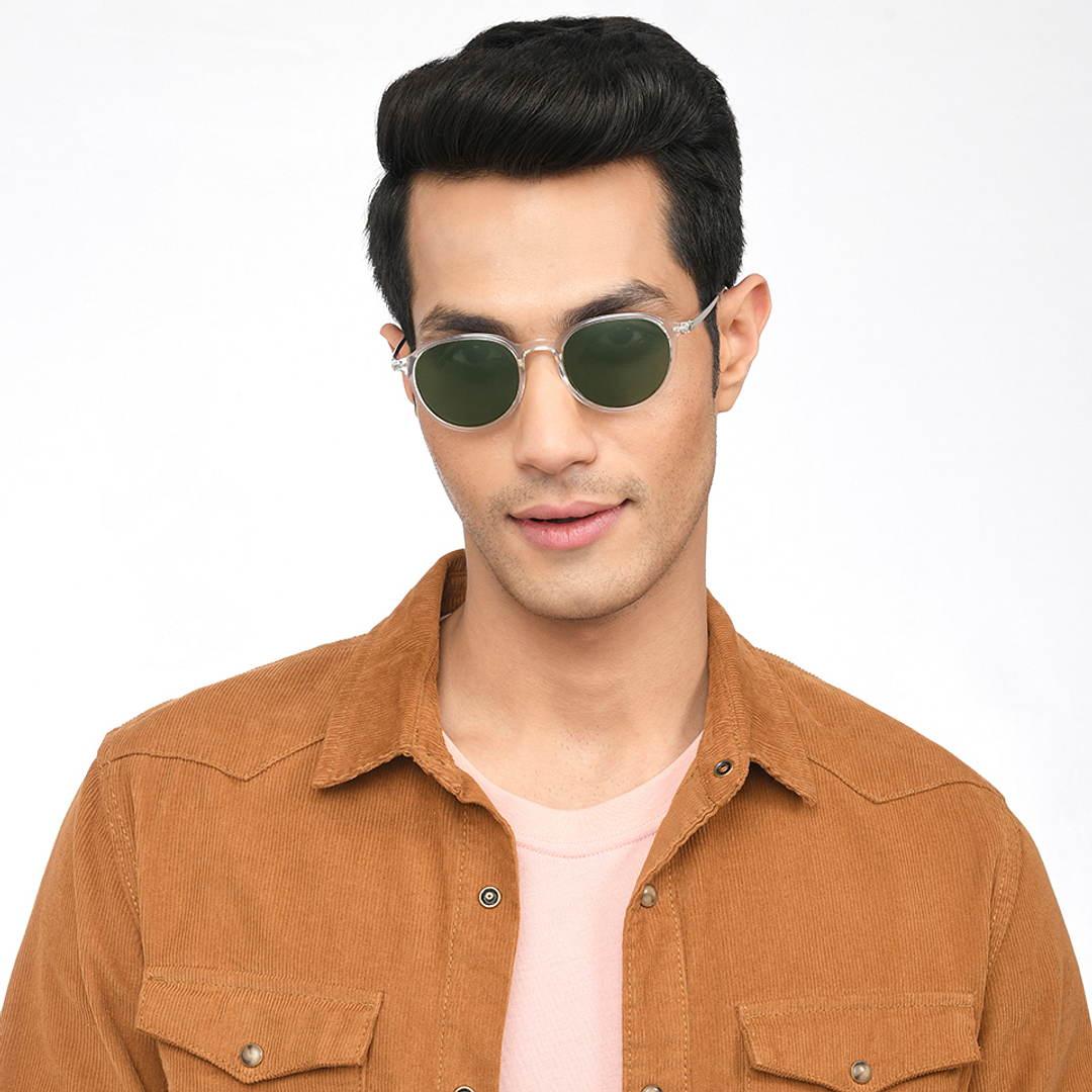 Vincent Chase Polarized Crystal Full Rim Round right side