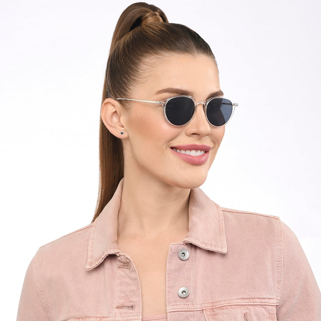 Vincent Chase Polarized Crystal Full Rim Round left side