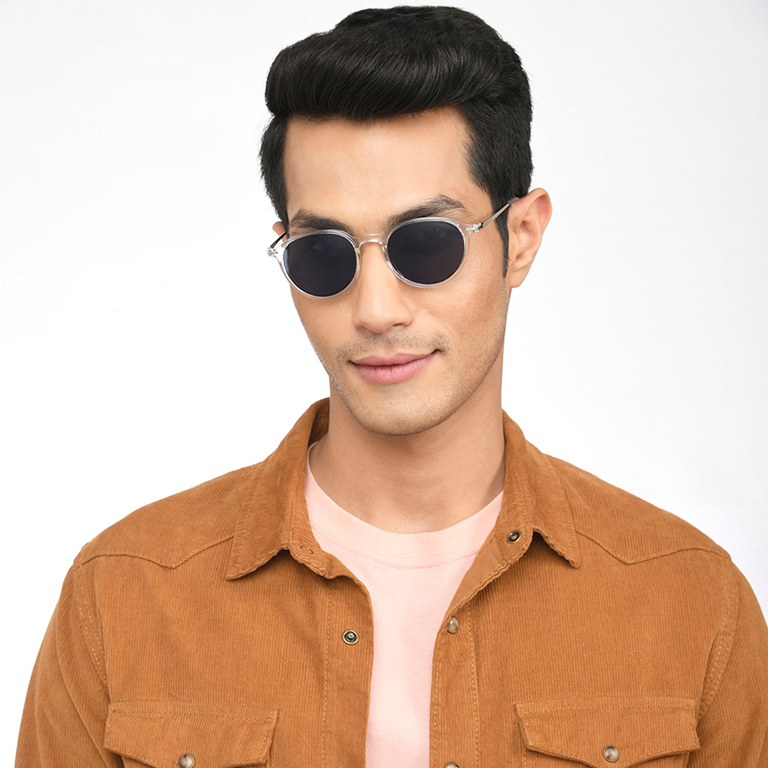 Vincent Chase Polarized Crystal Full Rim Round right side