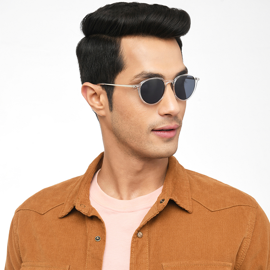 Vincent Chase Polarized Crystal Full Rim Round left side