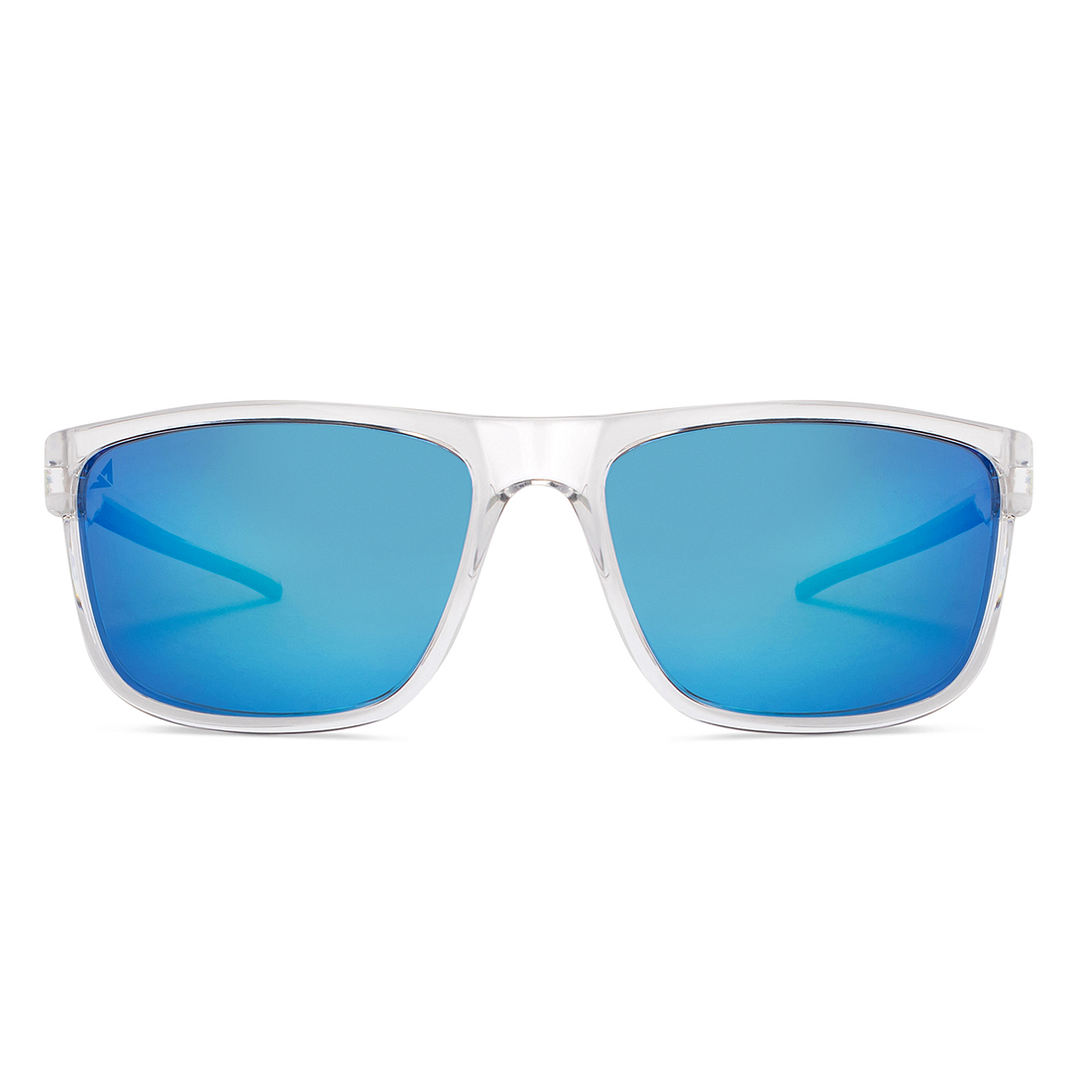 Vincent Chase Polarized Crystal Full Rim Square left side