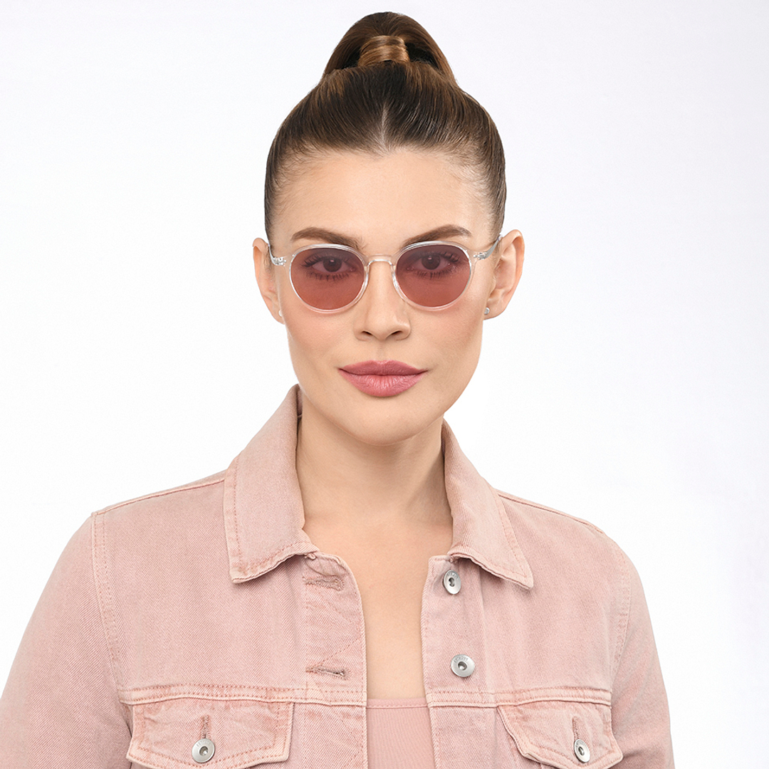 Vincent Chase Polarized Crystal Full Rim Round left side