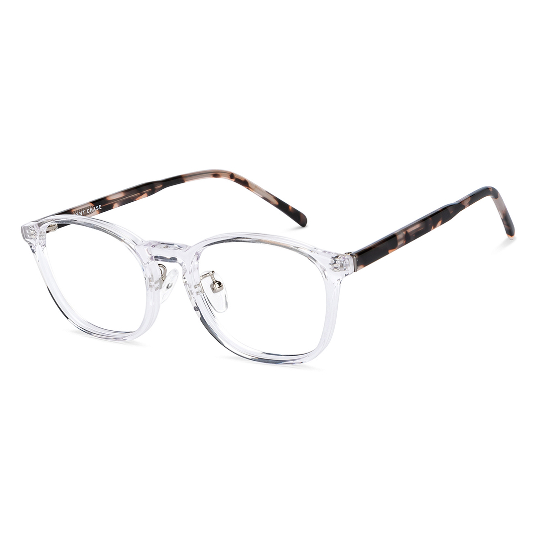 Vincent Chase Online Crystal Transparent Full Rim Square right side