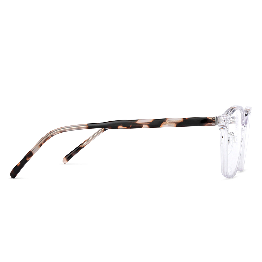 Vincent Chase Online Crystal Transparent Full Rim Square left side