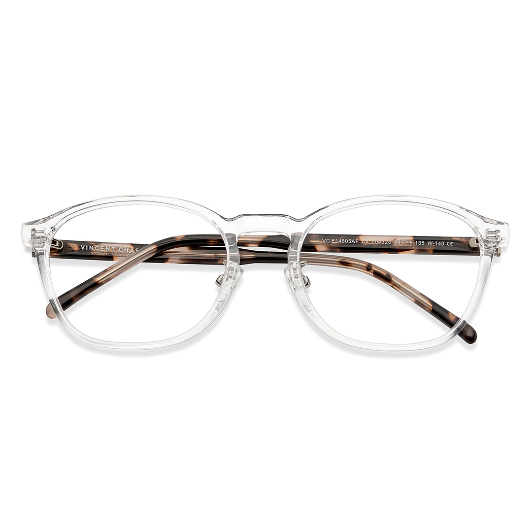 Vincent Chase Online Crystal Transparent Full Rim Square left side