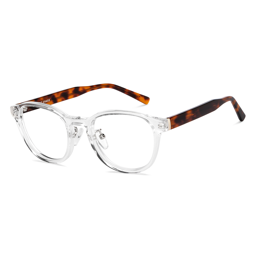 Vincent Chase Online Crystal Transparent Full Rim Round right side