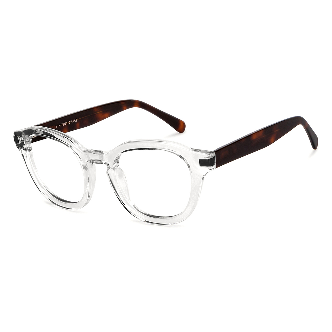 Vincent Chase Online Crystal Transparent Full Rim Rectangle right side