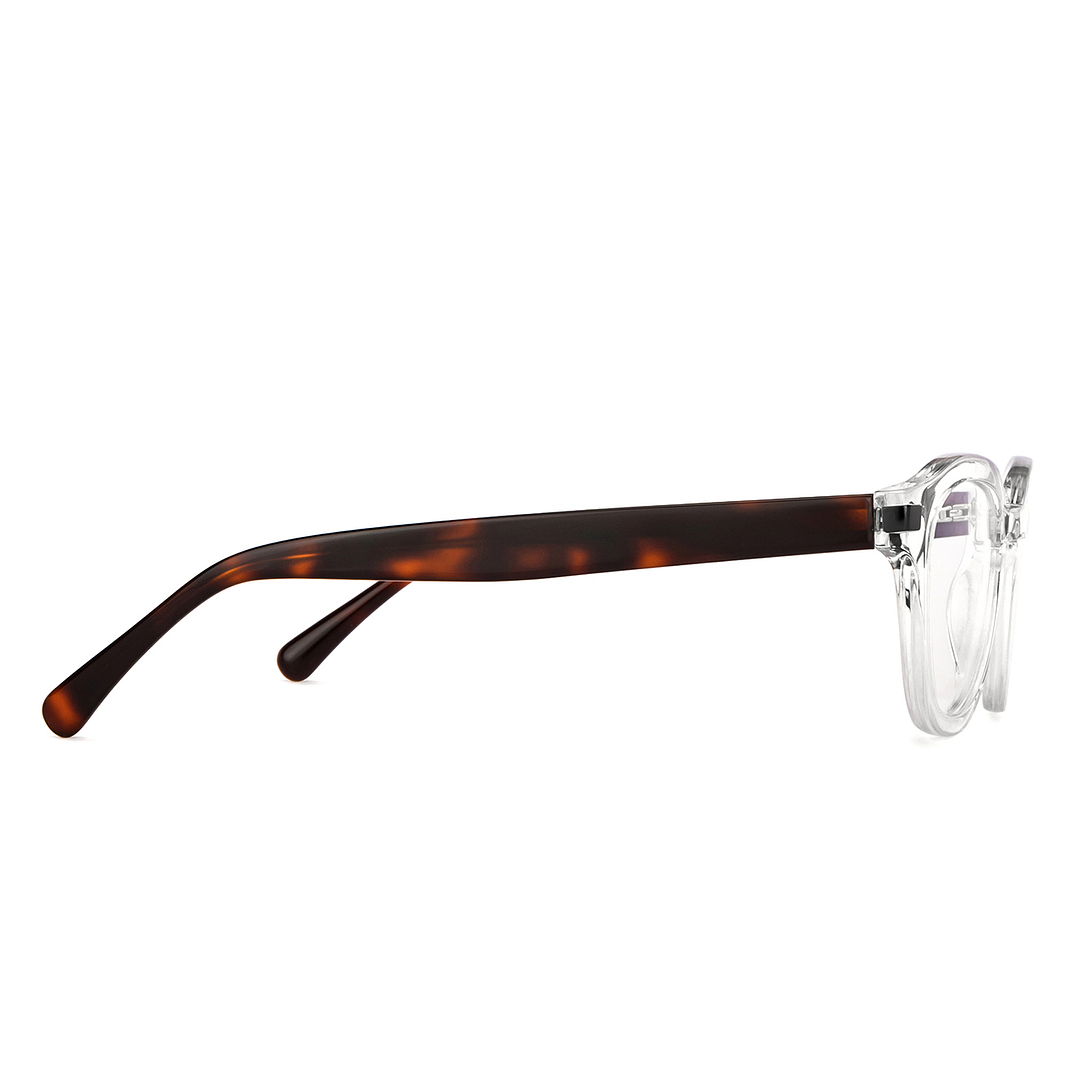 Vincent Chase Online Crystal Transparent Full Rim Rectangle left side