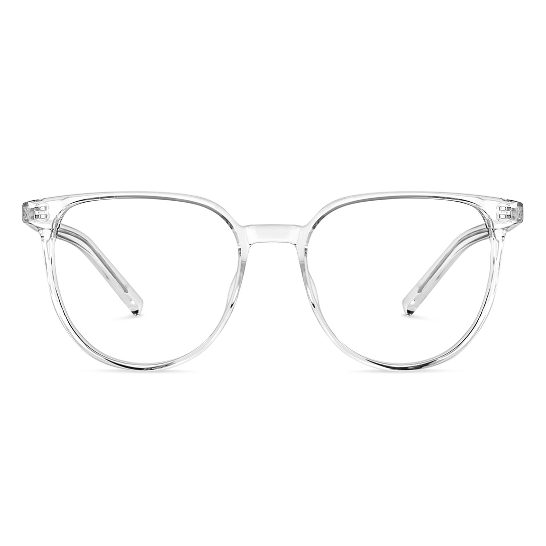 Vincent Chase Online Crystal Transparent Full Rim Round right side