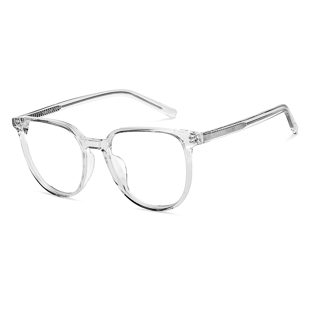 Vincent Chase Online Crystal Transparent Full Rim Round right side