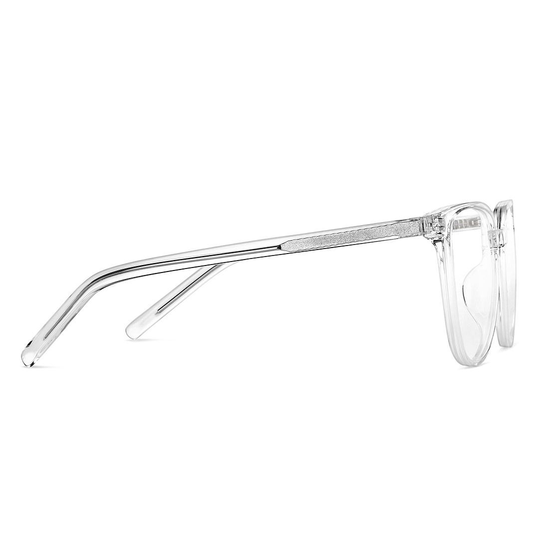 Vincent Chase Online Crystal Transparent Full Rim Round left side