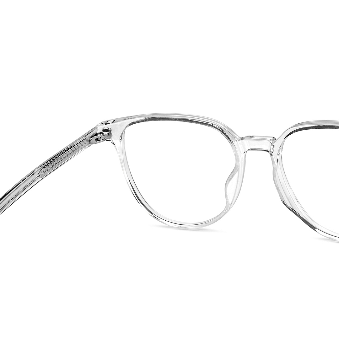 Vincent Chase Online Crystal Transparent Full Rim Round right side