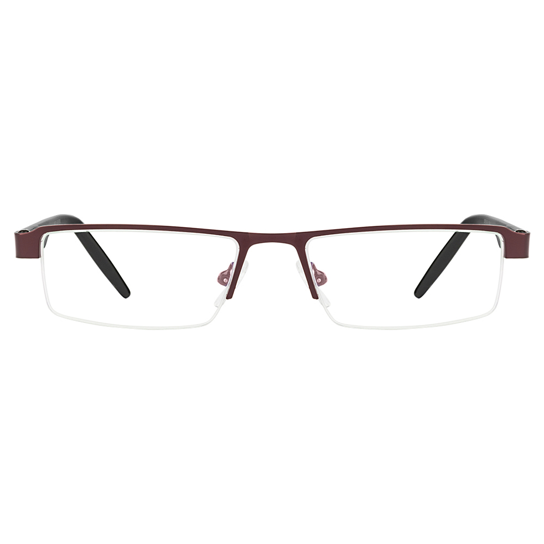 Vincent Chase Online Red Half Rim Rectangle left side