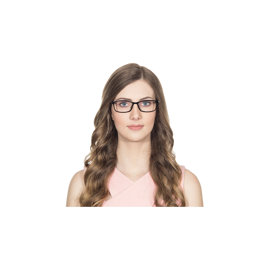 Lenskart Air Online Black Full Rim Rectangle left side