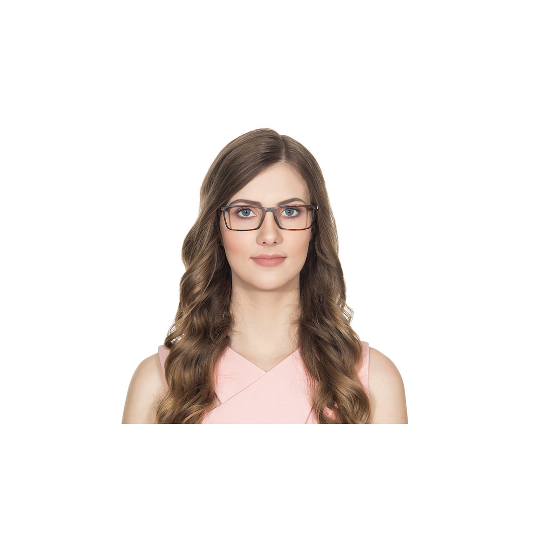 Lenskart Air Online Tortoise Full Rim Rectangle left side