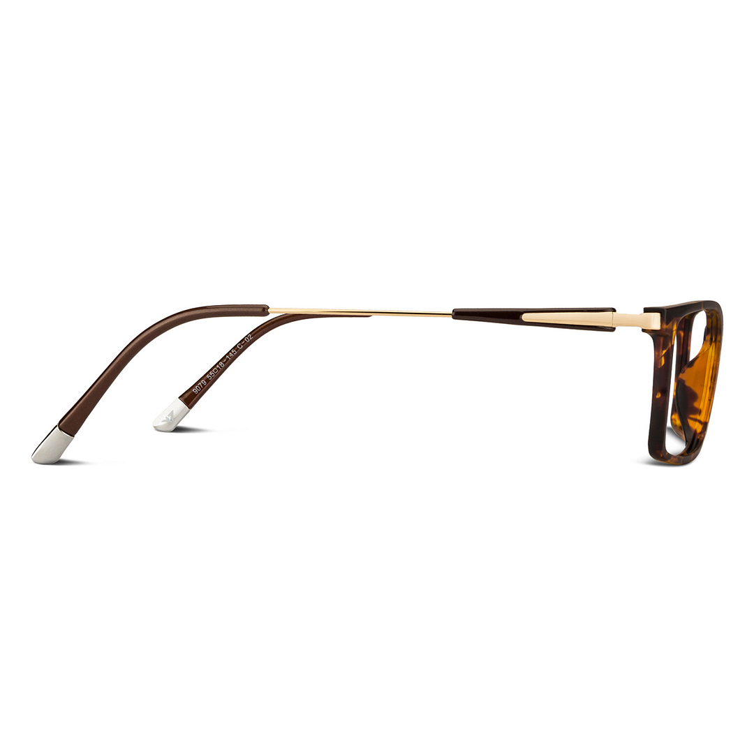 Lenskart Air Online Tortoise Full Rim Rectangle left side