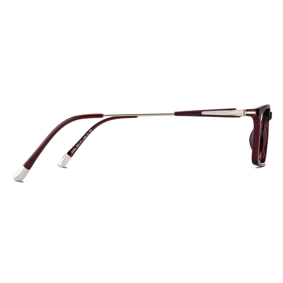 Lenskart Air Online Red Full Rim Rectangle left side