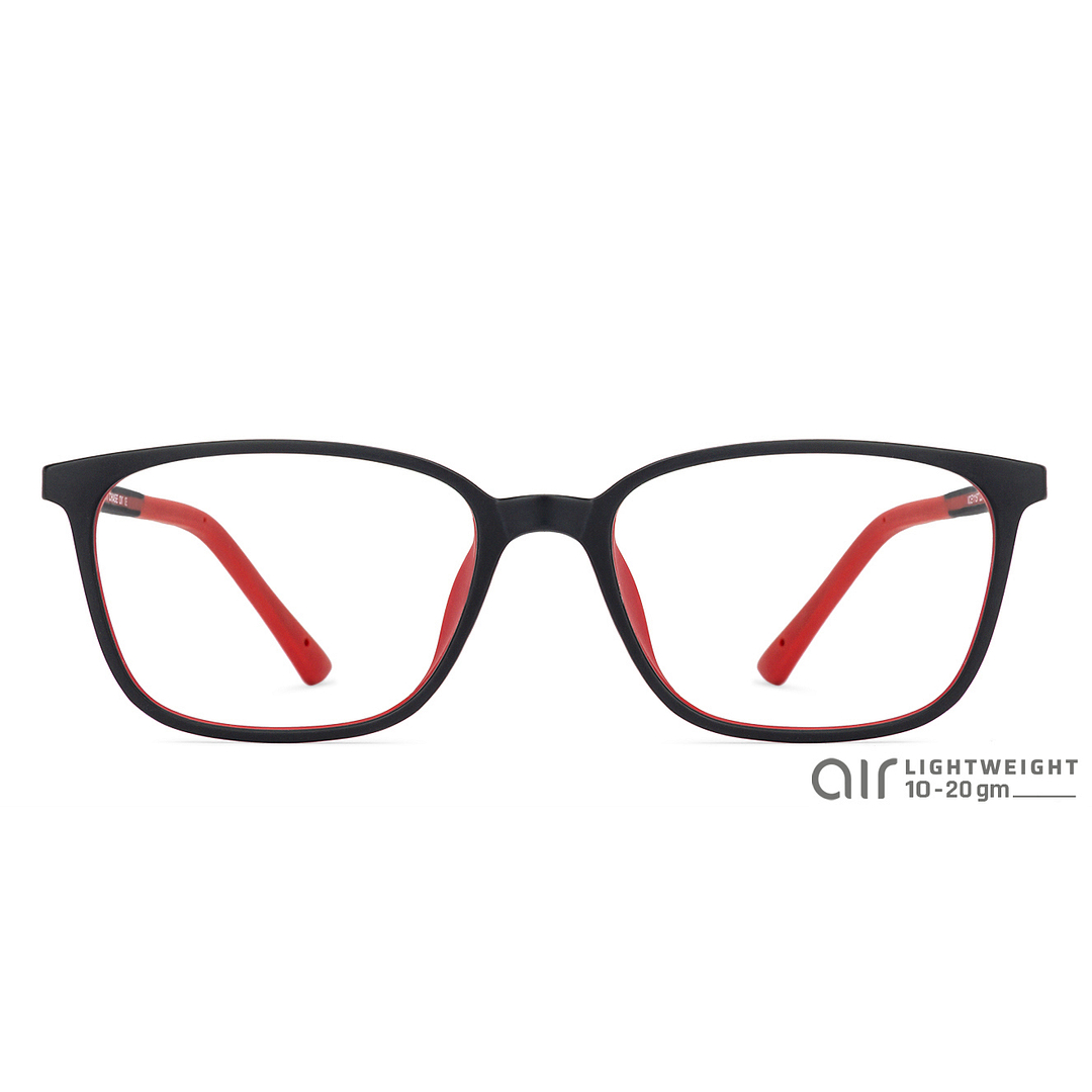 Lenskart Air Online Black Full Rim Rectangle left side