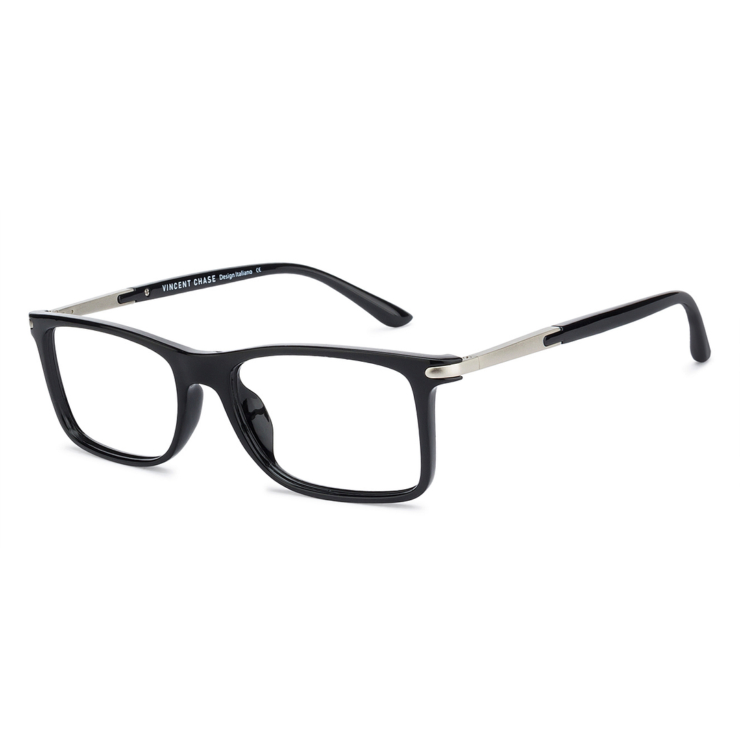 Lenskart Air Online Black Full Rim Rectangle left side