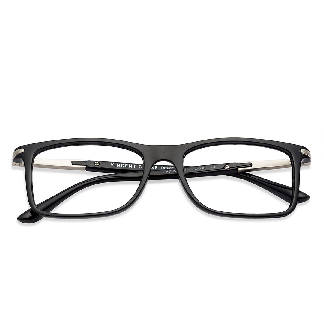 Lenskart Air Online Black Full Rim Rectangle left side