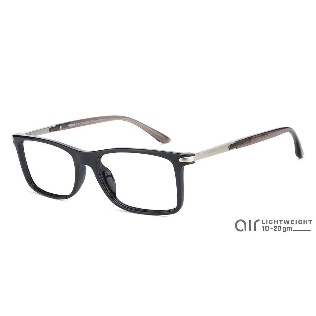 Lenskart Air Online Black Full Rim Rectangle left side