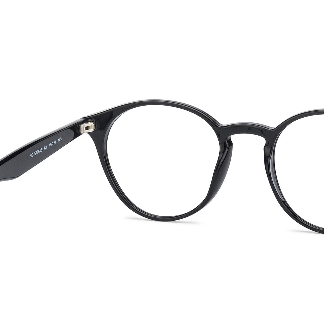 Vincent Chase Online Black Full Rim Round right side