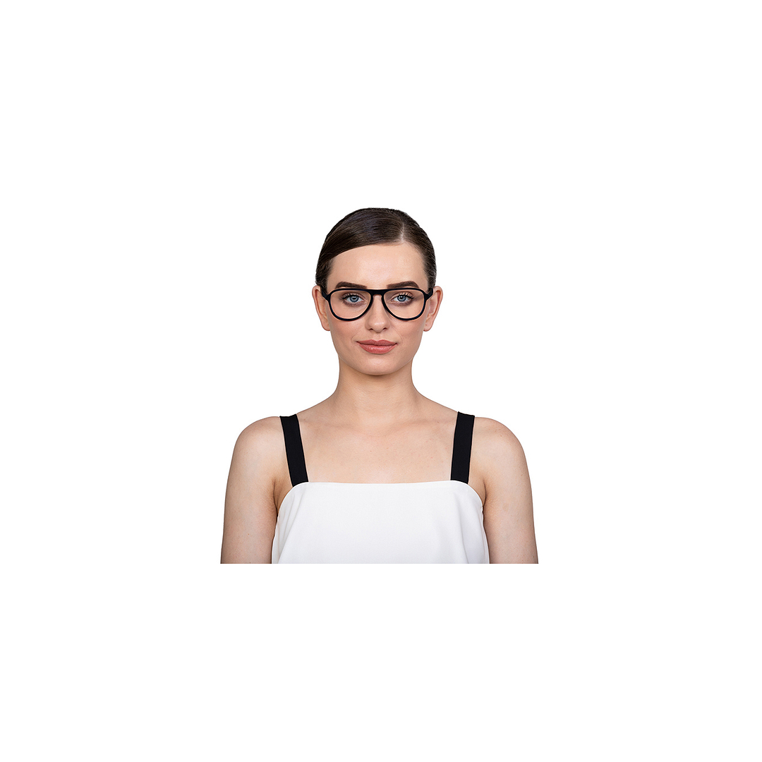 Vincent Chase Online Blue Transparent Full Rim Aviator left side