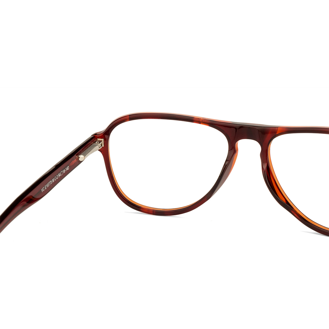 Vincent Chase Online Light Brown Full Rim Aviator right side