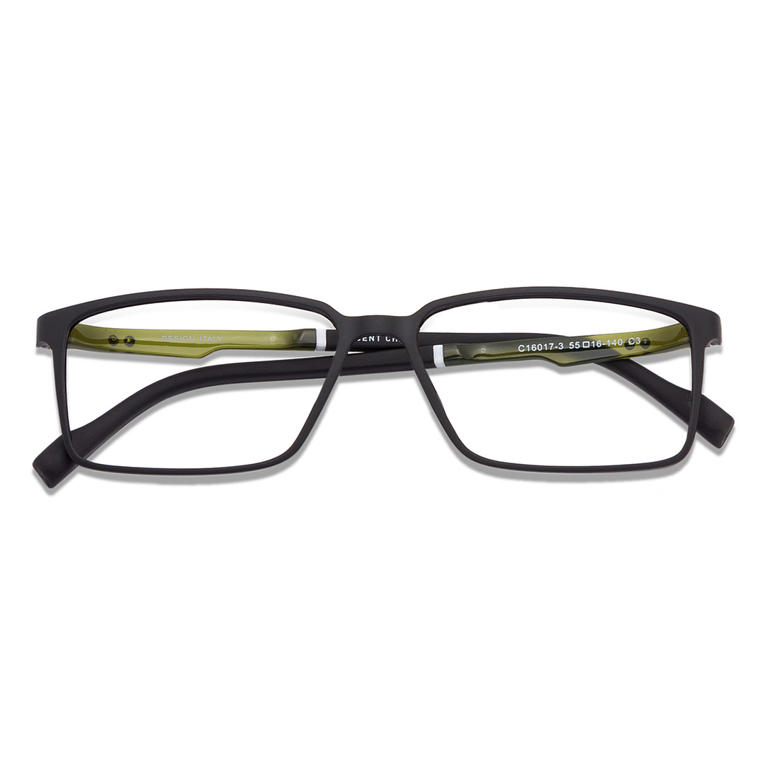 Lenskart Lenskart TOI Special: Lenskart Air: Black Green White Black Full Rim Rectangle Lenskart TOI Special OTHERS C 16017-3-C3 right side