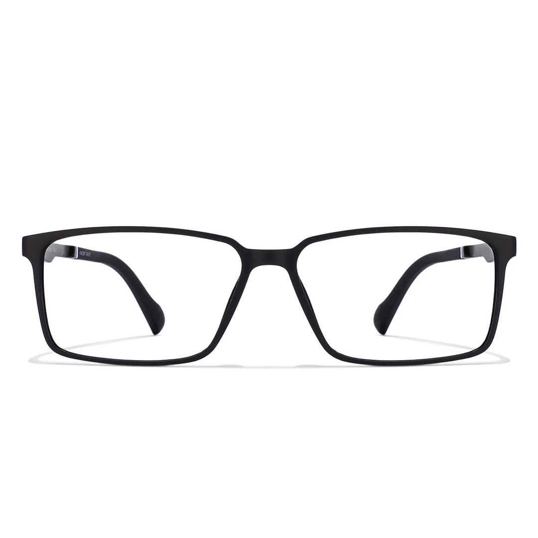 Lenskart Lenskart TOI Special: Lenskart Air: Black Green White Black Full Rim Rectangle Lenskart TOI Special OTHERS C 16017-3-C3 left side