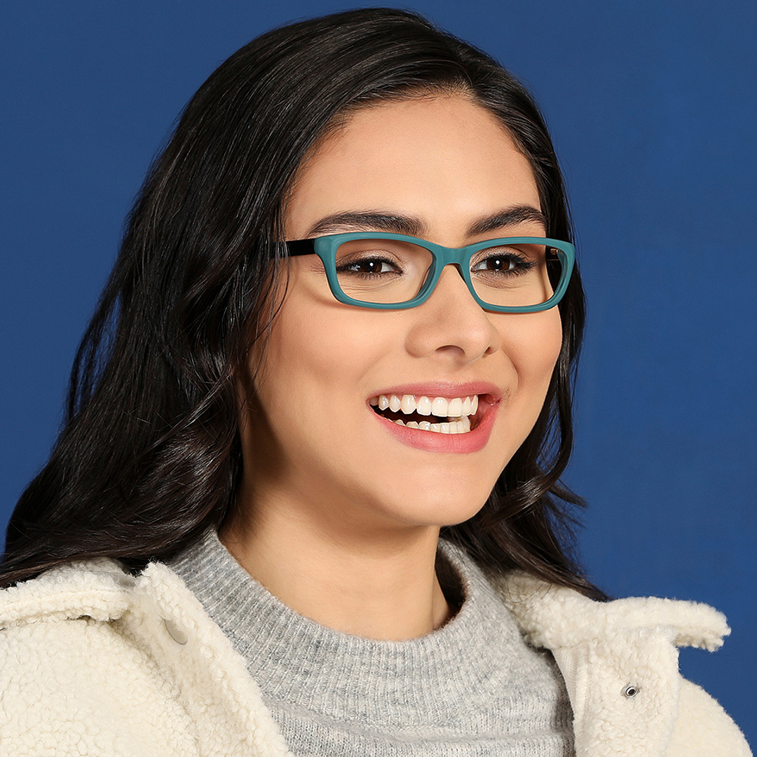 Vincent Chase Online Green Full Rim Rectangle left side