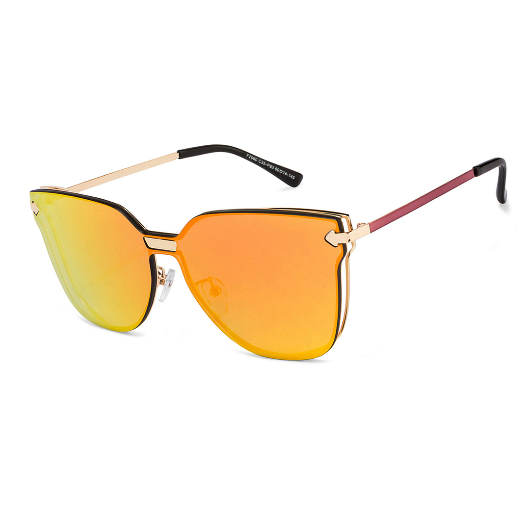 Vincent Chase Online Gold Full Rim Cat Eye right side