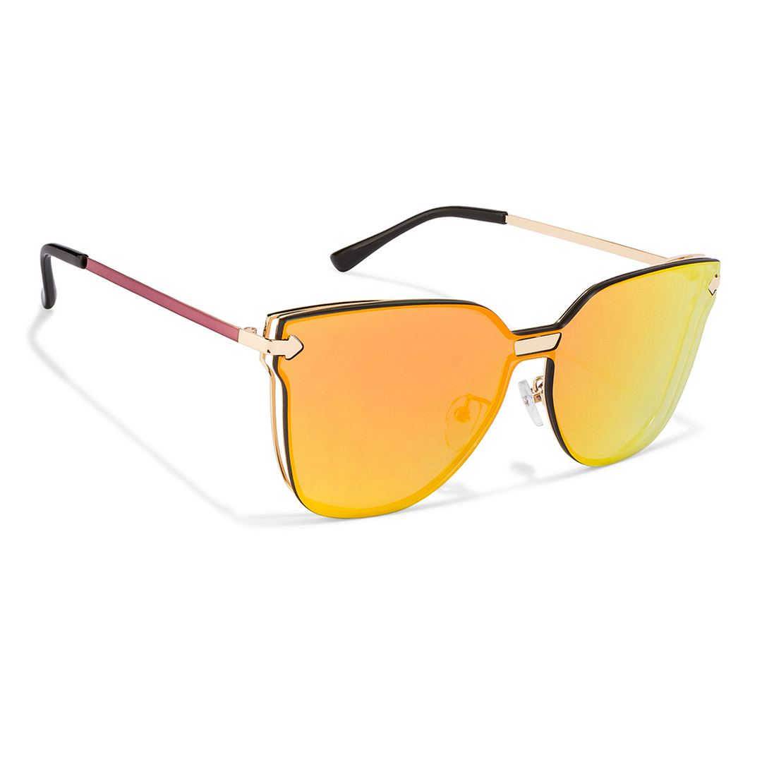 Vincent Chase Online Gold Full Rim Cat Eye left side