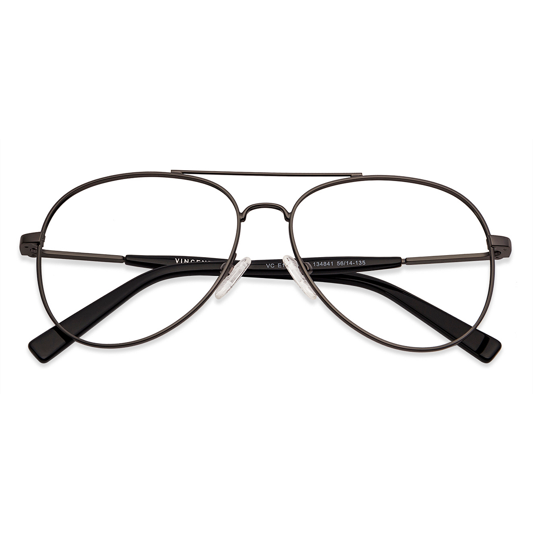 Vincent Chase Online Mid Gunmetal Full Rim Aviator right side