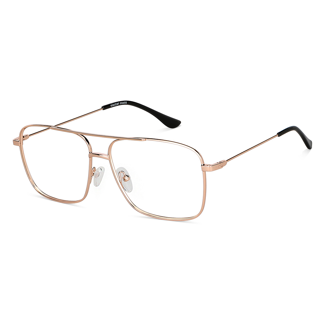 Vincent Chase Online Rose Gold Full Rim Square left side