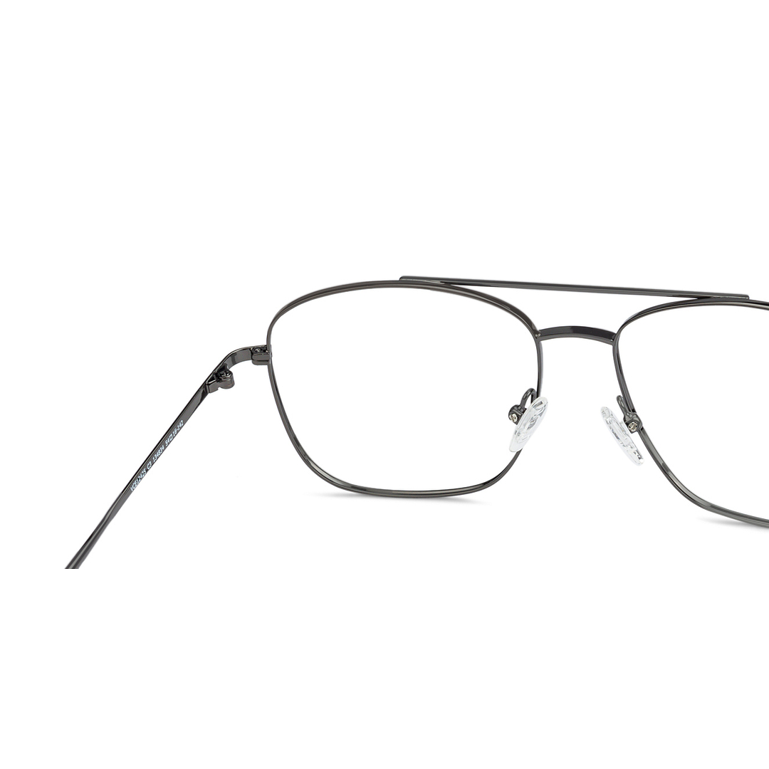 Vincent Chase Online Mid Gunmetal Full Rim Square left side