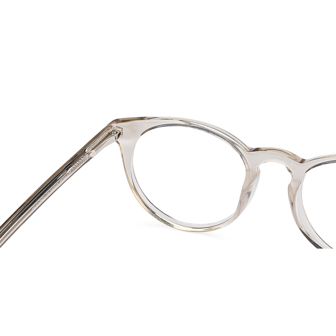Vincent Chase Online Crystal Transparent Full Rim Round right side