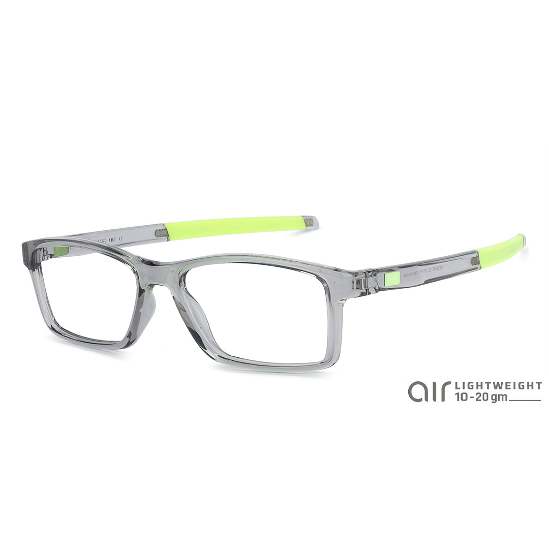 Lenskart Air Online Gray Transparent Full Rim Rectangle right side