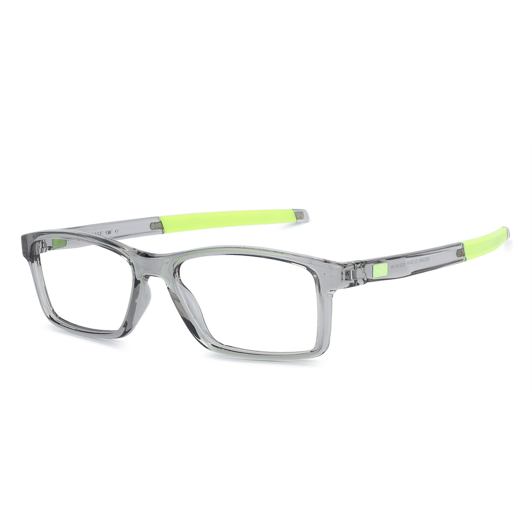 Lenskart Air Online Gray Transparent Full Rim Rectangle right side