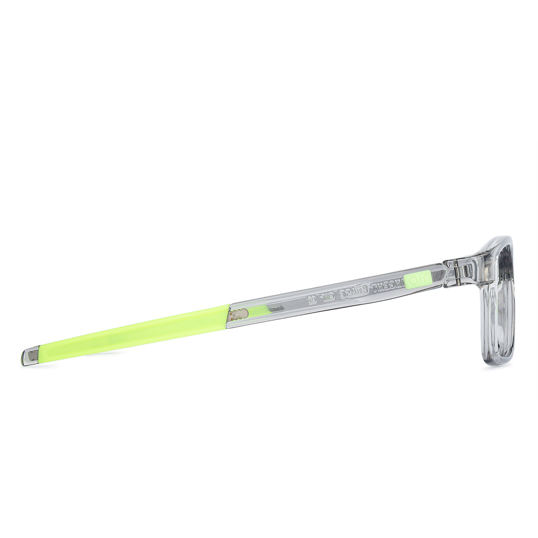 Lenskart Air Online Gray Transparent Full Rim Rectangle right side