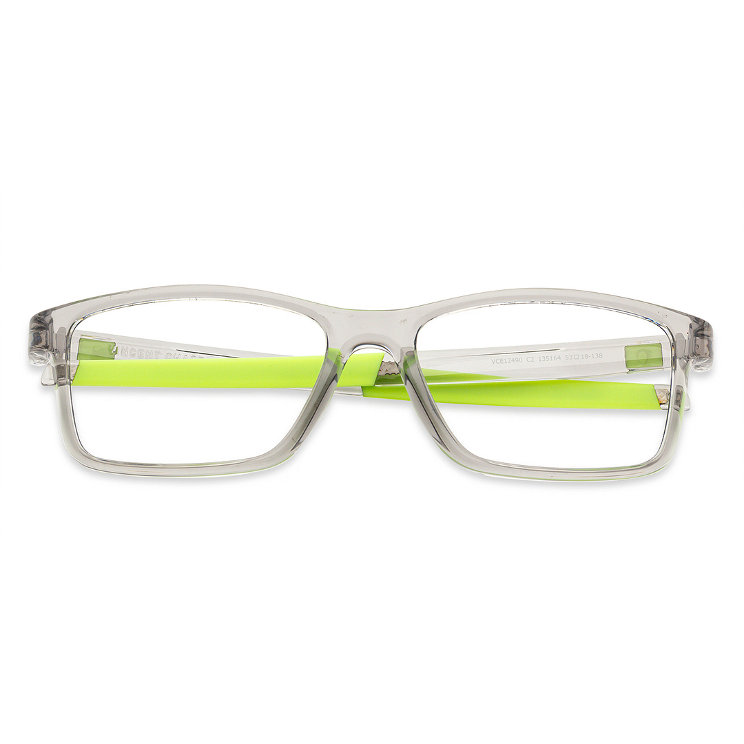 Lenskart Air Online Gray Transparent Full Rim Rectangle right side