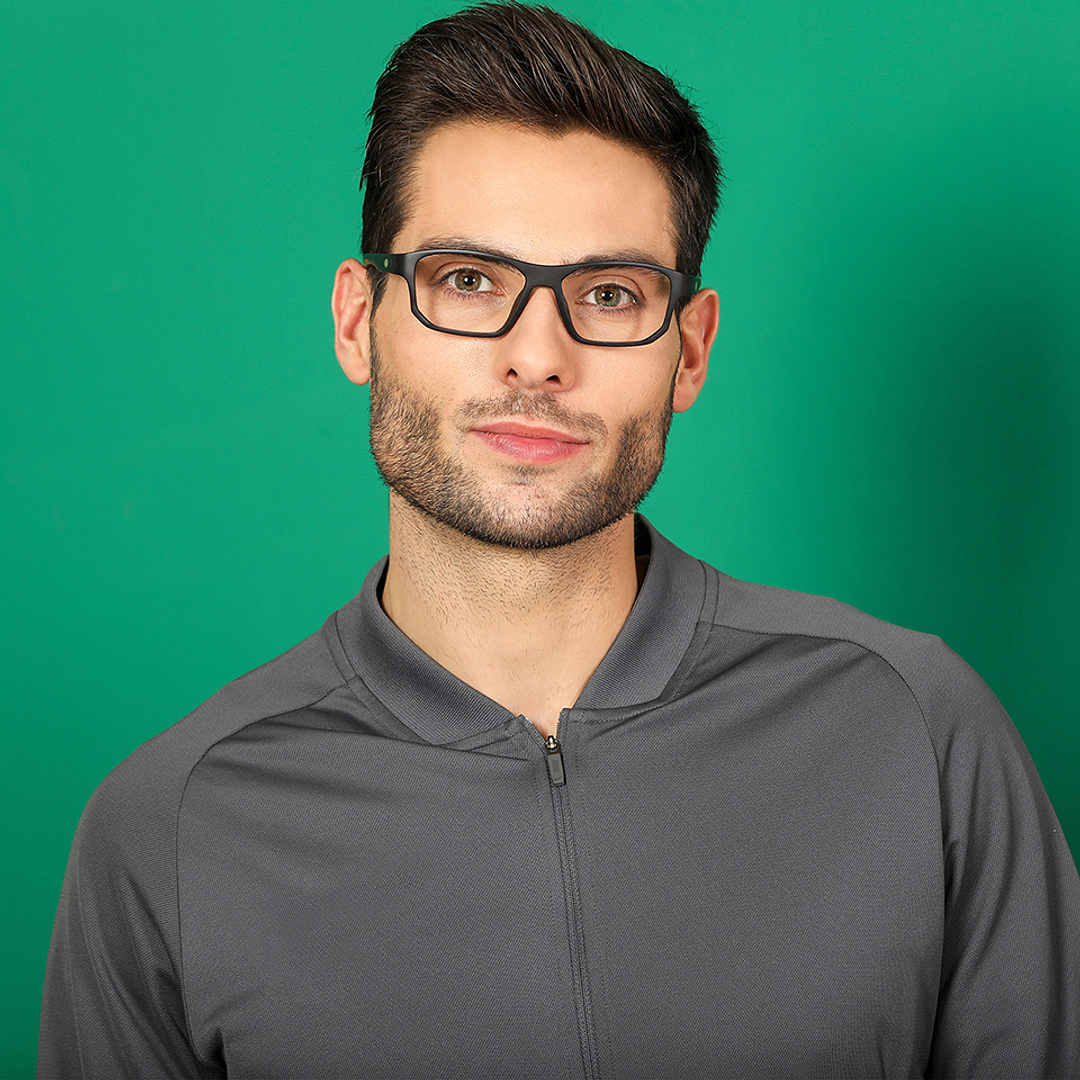 Lenskart Air Online Light Gray Full Rim Square left side