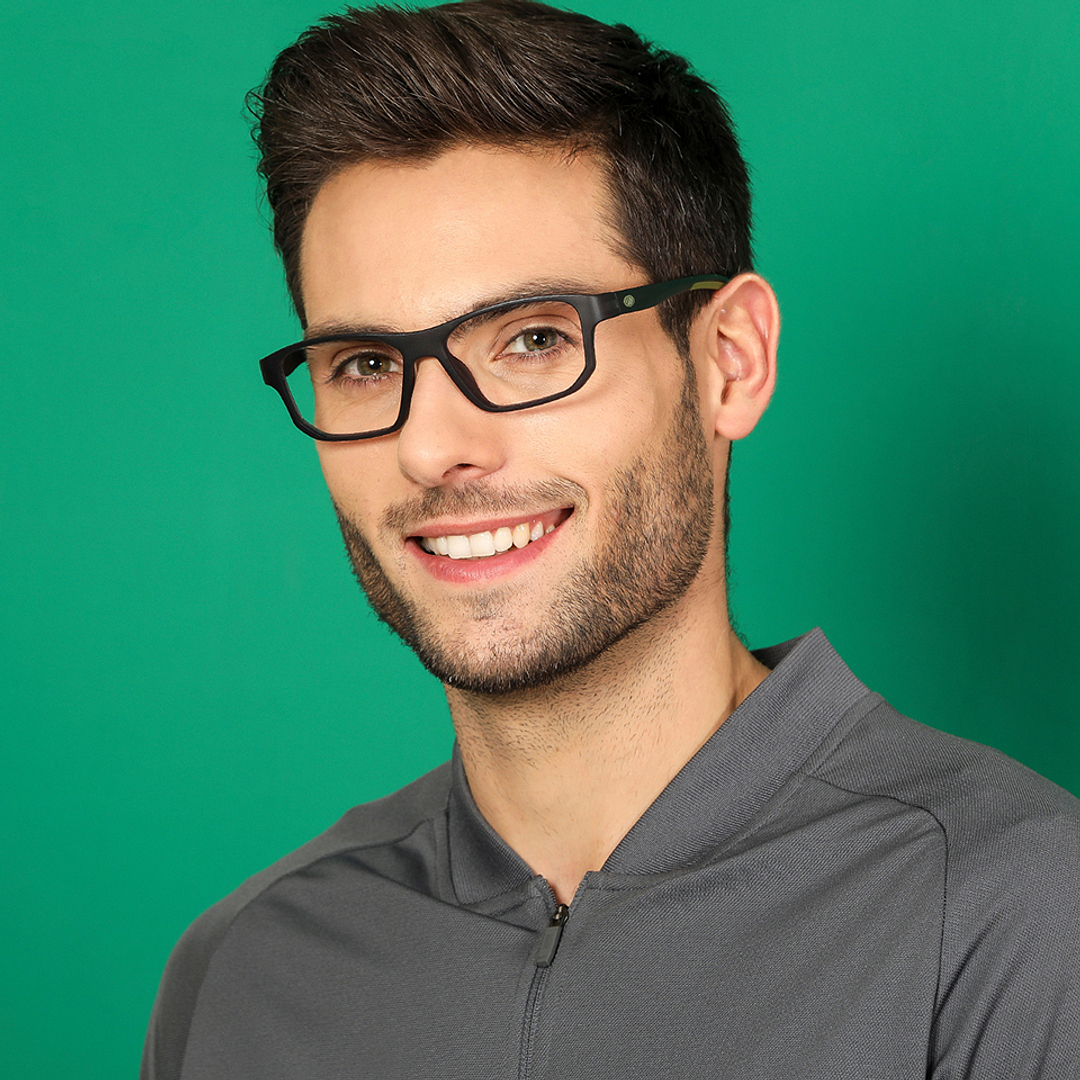 Lenskart Air Online Light Gray Full Rim Square right side