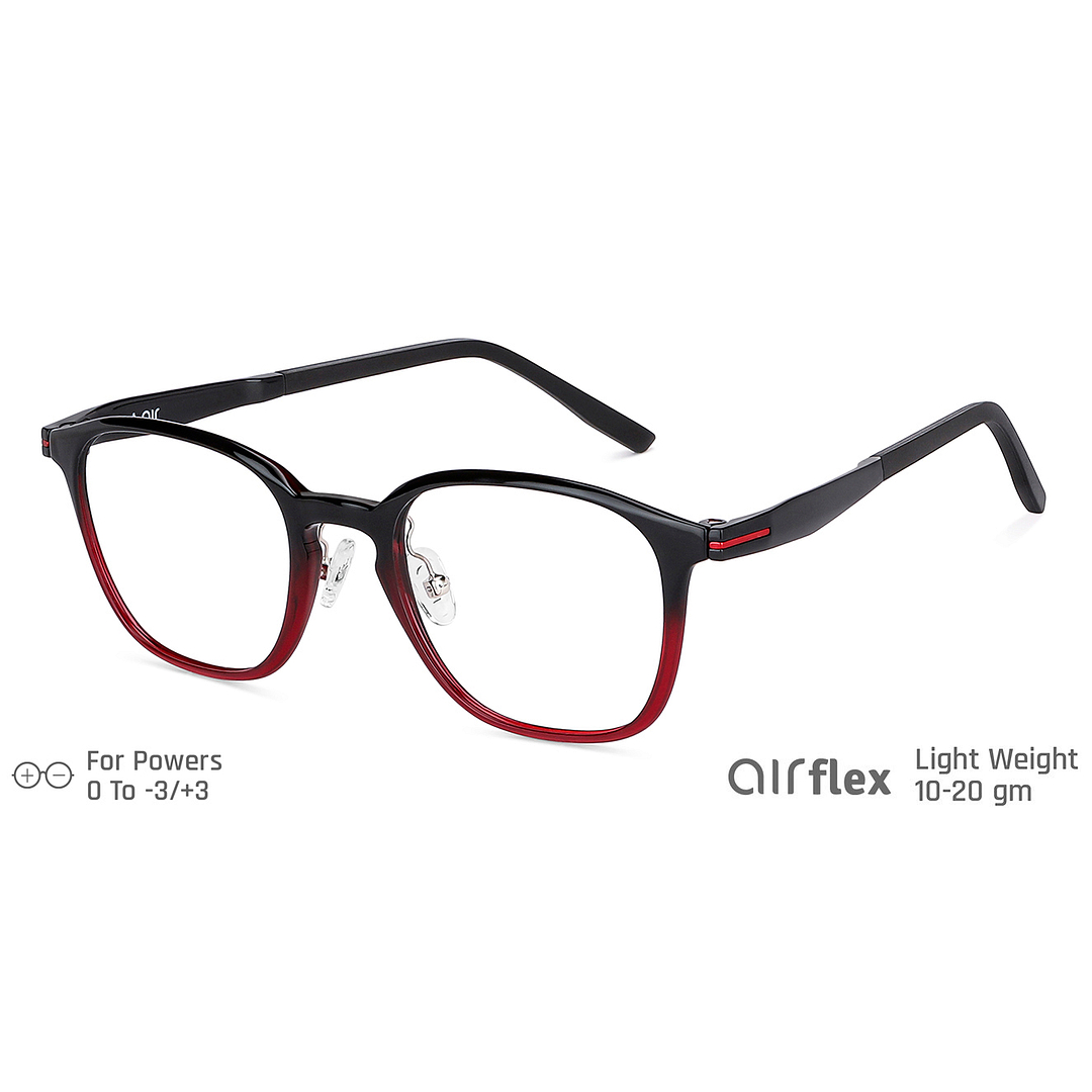 Lenskart Air Online Black Full Rim Square left side