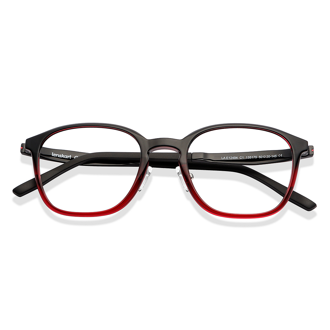 Lenskart Air Online Black Full Rim Square left side