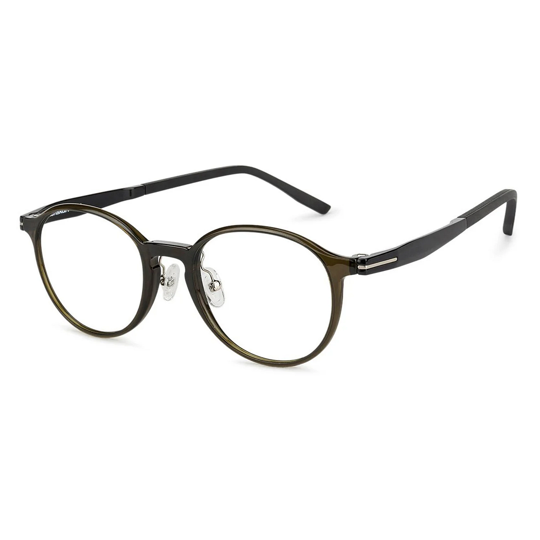 Lenskart Air Online Light Brown Full Rim Round right side