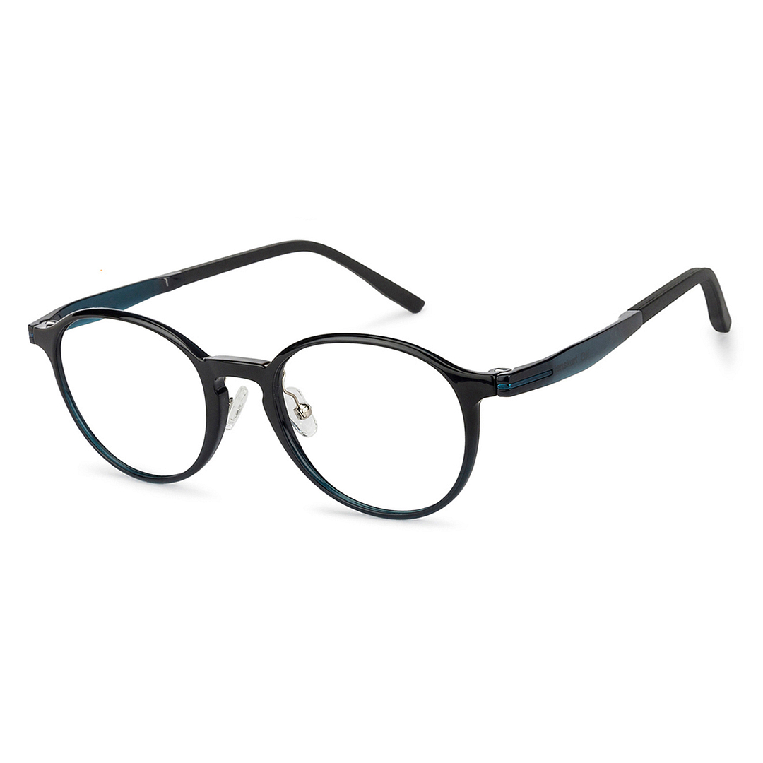 Lenskart Air Sky Blue Full Rim Round right side