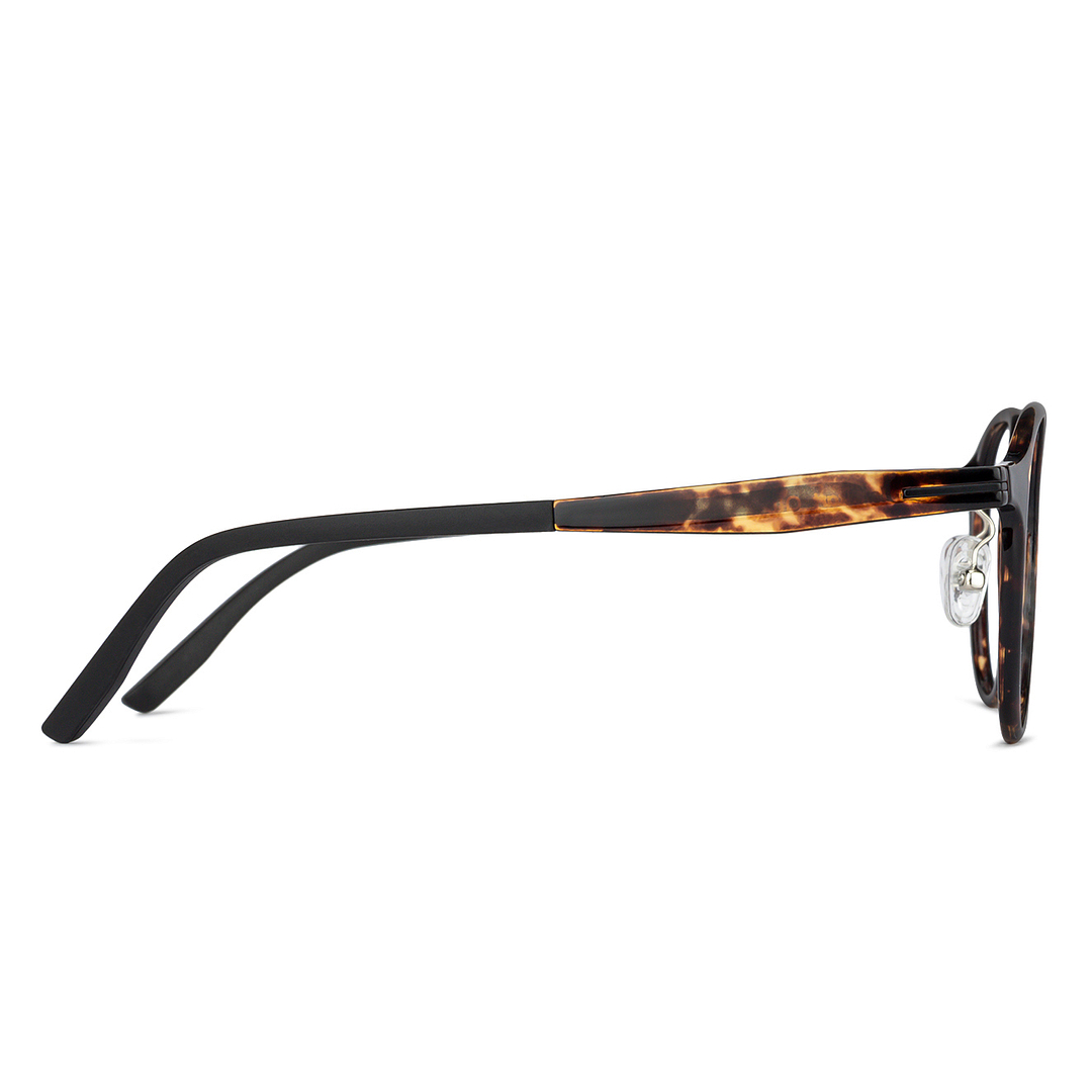 Lenskart Air Online Light Brown Full Rim Round left side