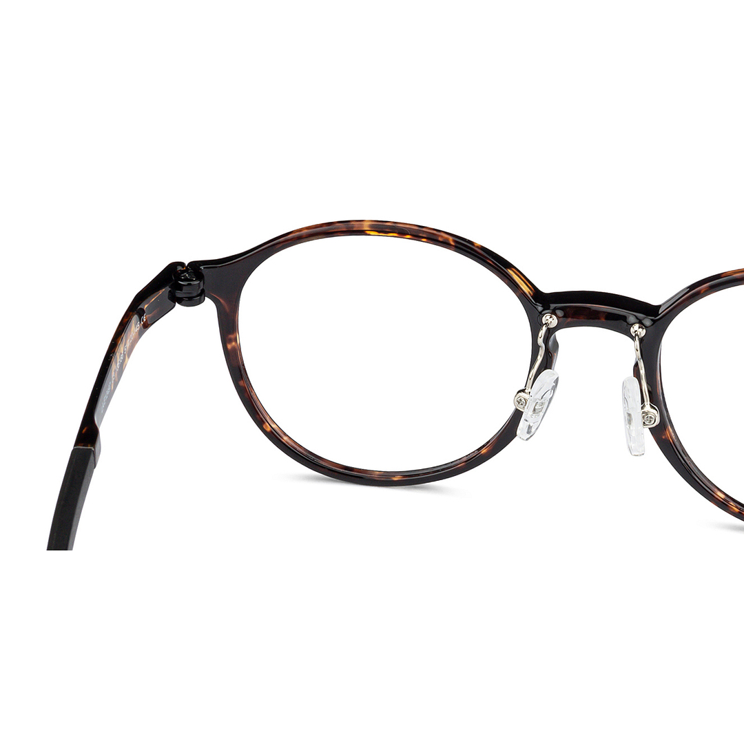 Lenskart Air Online Light Brown Full Rim Round right side