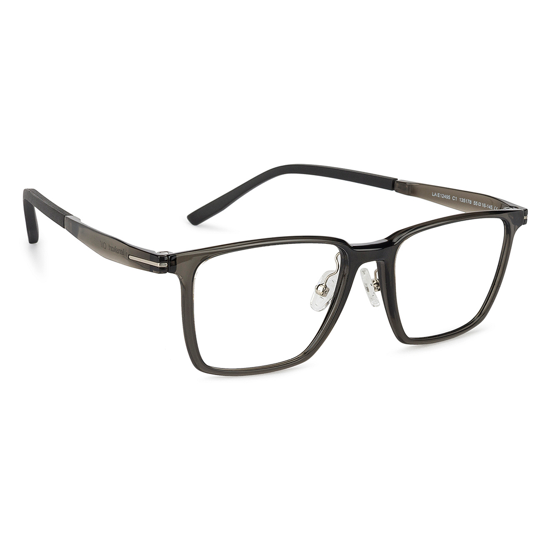 Lenskart Air LA Light Gray Full Rim Square left side